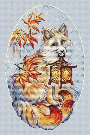 Kitsune L8900 Counted Cross Stitch Kit Grab Now