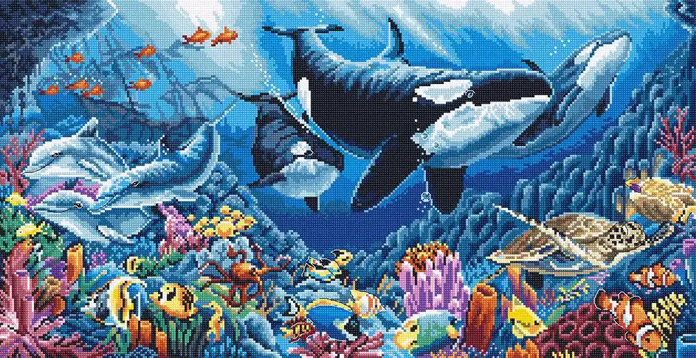 Underwater Ballet L8073 Counted Cross Stitch Kit Editor’s Pick