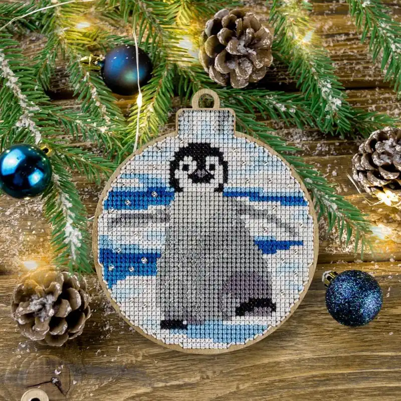 Top Pick Cross-stitch kit on wood FLW-013