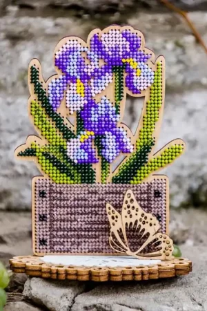 Bead embroidery kit on wood FLK-412 Super Sale