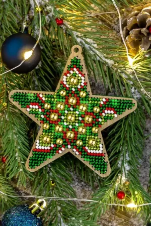 Bead embroidery kit on wood FLK-397 Secure Checkout