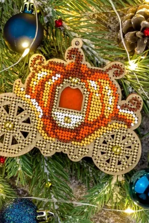 Bulk Order Bead embroidery kit on wood FLK-384