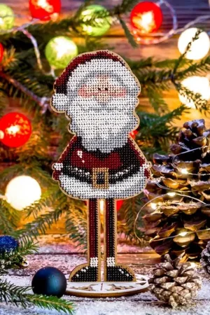 Brand New Bead embroidery kit on wood FLK-209