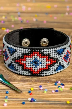 Must Have Bead embroidery kit on artificial leather FLBB-018