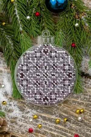 Bead embroidery kit on a plastic base FLPL-040 Place Order