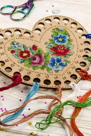 Today Only Blank for embroidery with thread on wood FLHW-017