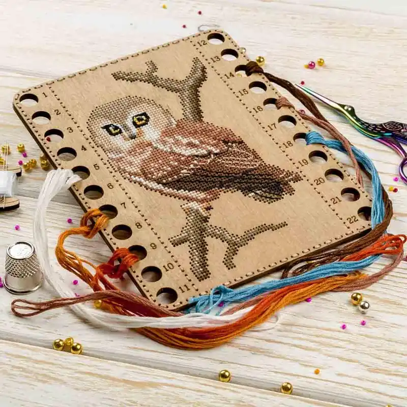 Blank for embroidery with thread on wood FLHW-016 Place Order