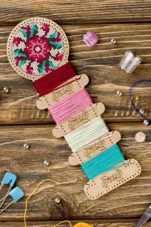 Blank for embroidery with thread on wood FLHW-005 Clearance