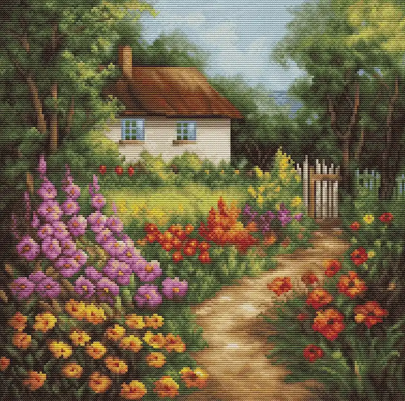 Limited Offer The Country House BU5029L Counted Cross-Stitch Kit