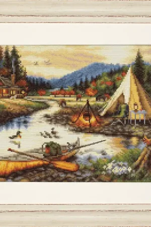 Shop Now Gold Creek BU5021L Counted Cross-Stitch Kit