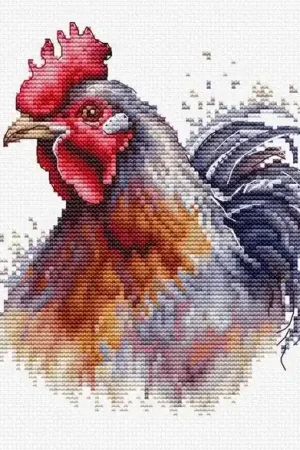 The Cock BC217L Counted Cross-Stitch Kit Deal
