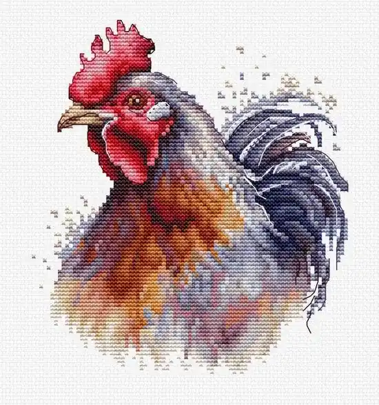 The Cock BC217L Counted Cross-Stitch Kit Deal