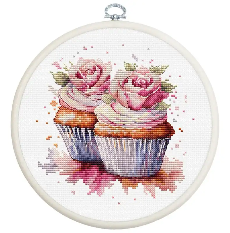 The Cupcakes BC215L Counted Cross-Stitch Kit Must Have