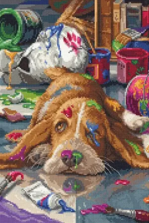 Hot Deal Picasso's Colors B2421L Counted Cross-Stitch Kit