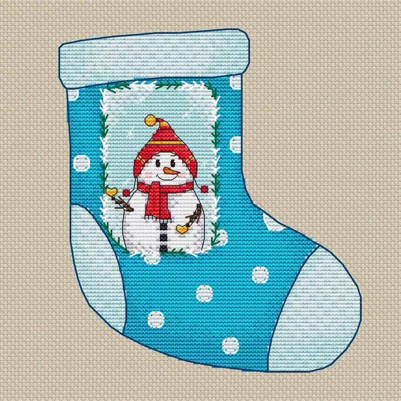 Must Have With love, Snowman! - PDF Cross Stitch Pattern