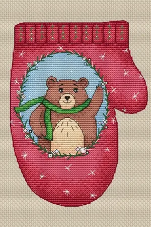 Hello, Bear! - PDF Cross Stitch Pattern Buy Direct
