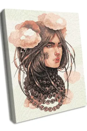 Painting by Numbers kit Cloudy thoughts KHO4995 Original