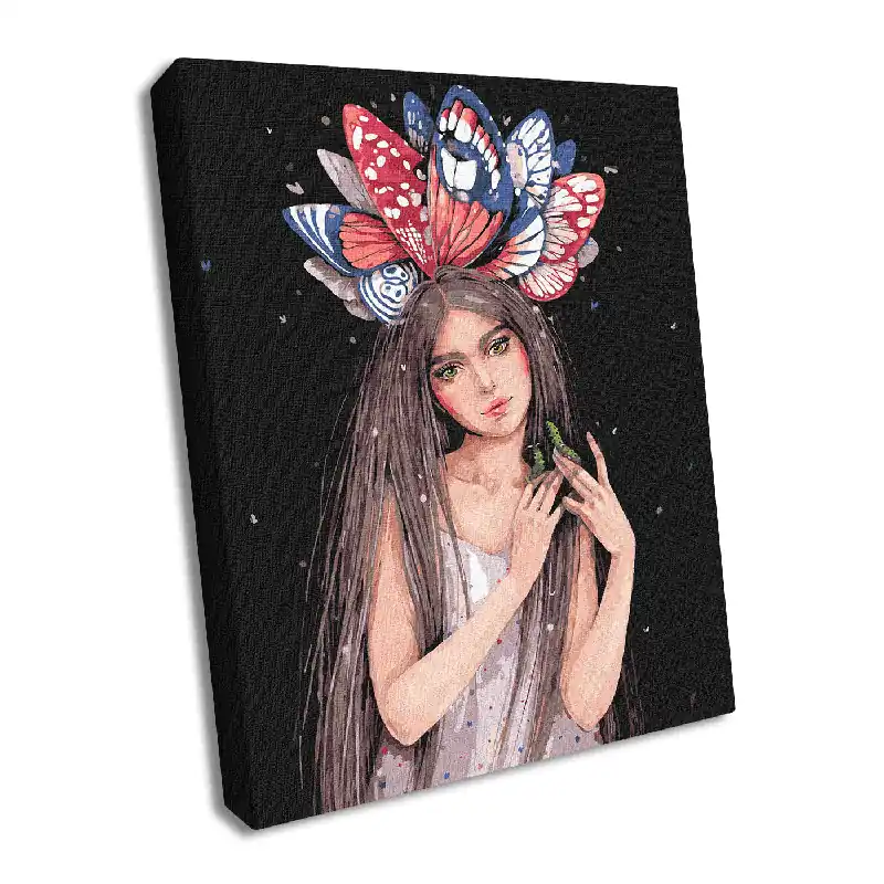 Painting by Numbers kit Colors of butterflies KHO4996 Hot Deal