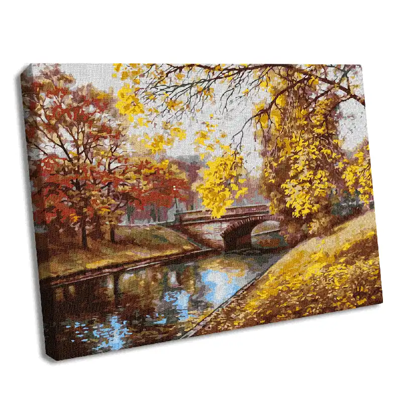 Painting by Numbers kit Autumn landscape KHO2879 Don’t Miss Out