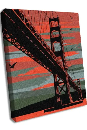 Painting by Numbers kit Mystic San Francisco KHO3625 Buy Online