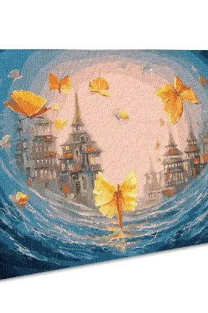 Same Day Shipping Painting by Numbers kit Butterflies of the soul KHO5026