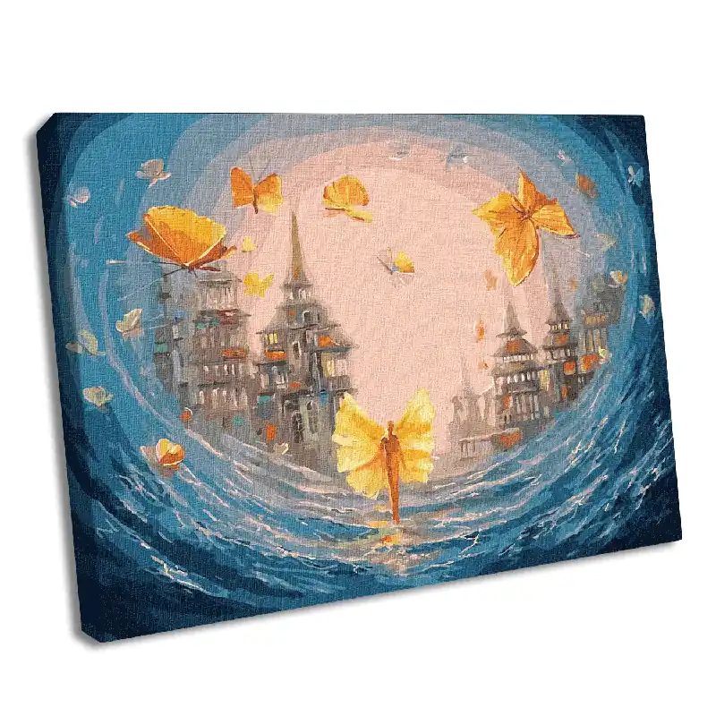 Same Day Shipping Painting by Numbers kit Butterflies of the soul KHO5026