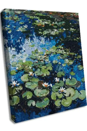 Painting by Numbers kit Water lilies KHO2858 Best Price