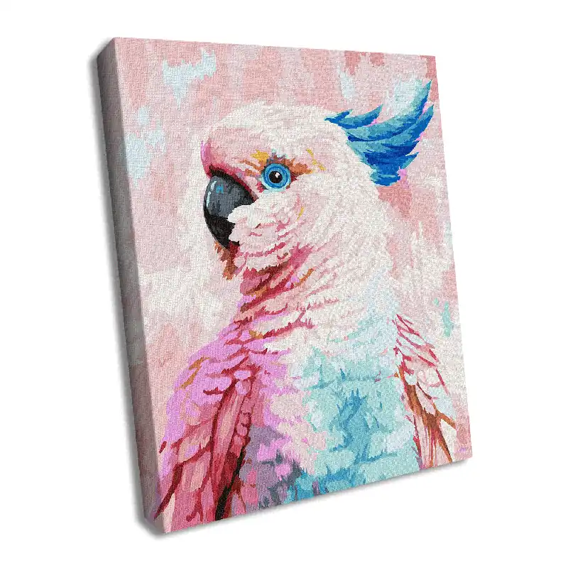 Painting by Numbers kit Bright cockatoo KHO4398 Markdown