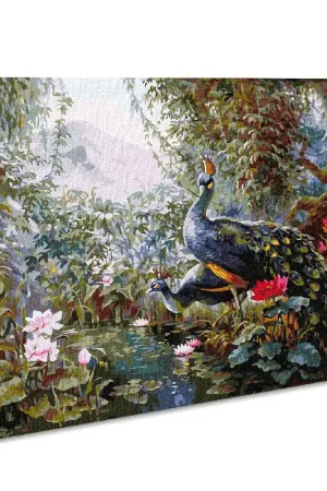 Painting by Numbers kit Fairytale peacocks KHO4375 Price Drop