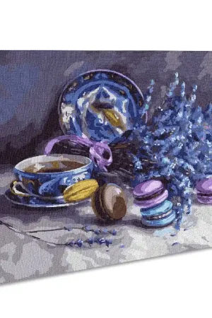 Painting by Numbers kit Still life with lavender KHO5610 Special Offer