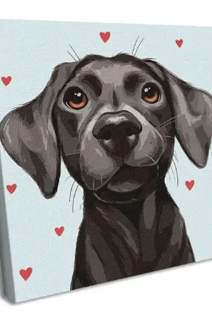 Fresh Stock Painting by Numbers kit Affectionate friend KHO4332