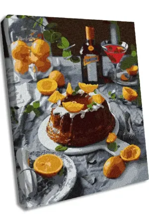 Painting by Numbers kit Orange delight KHO5616 Fast Shipping