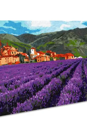Must Have Painting by Numbers kit Mountain lavender KHO2216