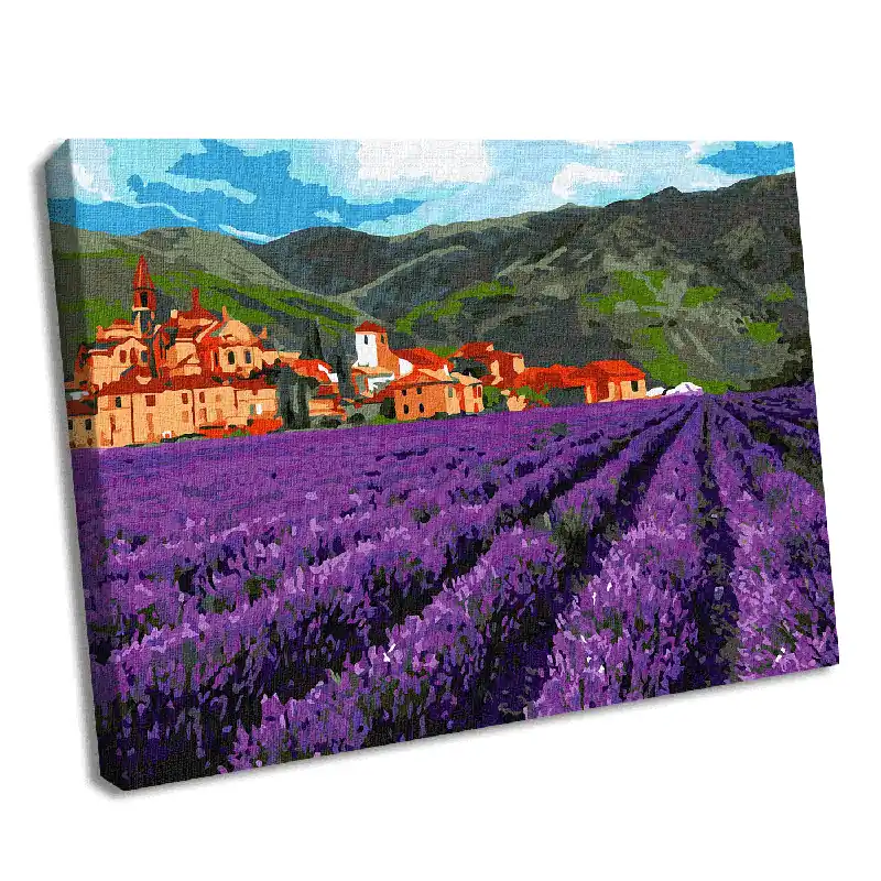 Must Have Painting by Numbers kit Mountain lavender KHO2216
