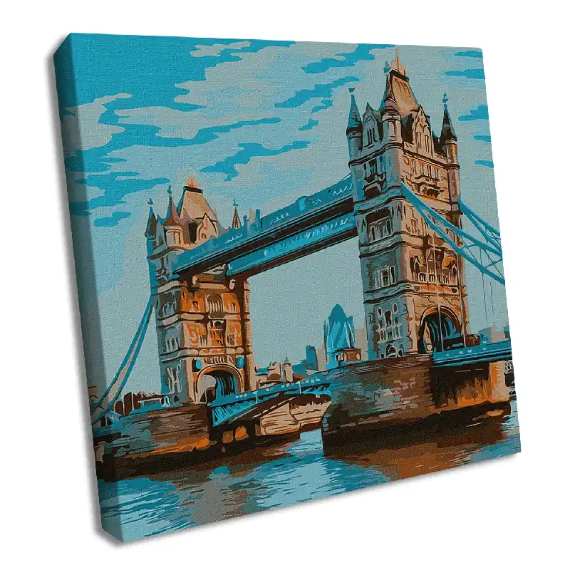 Trending Painting by Numbers kit Tower Bridge KHO3598