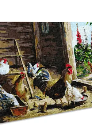 Limited Offer Painting by Numbers kit Chicken coop KHO4346