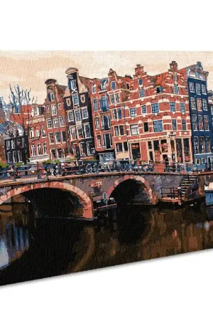Best Price Painting by Numbers kit Charming Amsterdam KHO3615