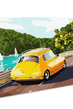 Painting by Numbers kit Bright journey KHO2523 Fan Favorite