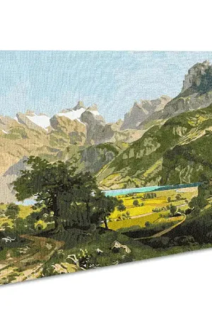Affordable Painting by Numbers kit A magical landscape KHO2875