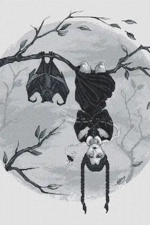 Factory Price Bat Girl - PDF Cross Stitch Pattern