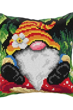 Gnome 99080 Counted Cross-Stitch Kit High Quality