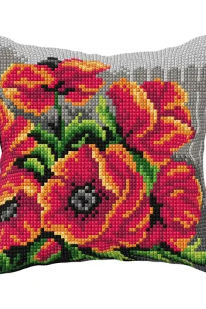 Poppies 99061 Counted Cross-Stitch Kit Markdown