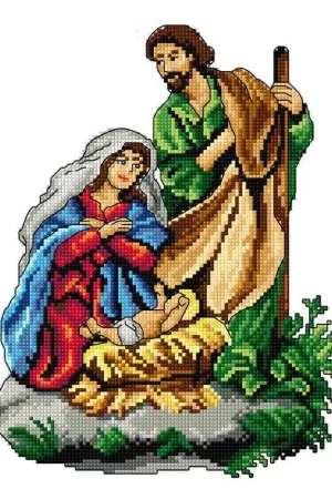 Birth of Christ 155CS Counted Cross-Stitch Kit Place Order