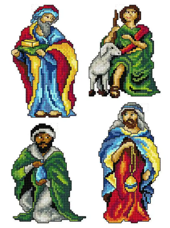 Nativity 2 154CS Counted Cross-Stitch Kit Best Price
