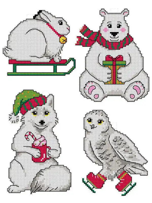 Editor’s Pick White Christmas 151CS Counted Cross-Stitch Kit