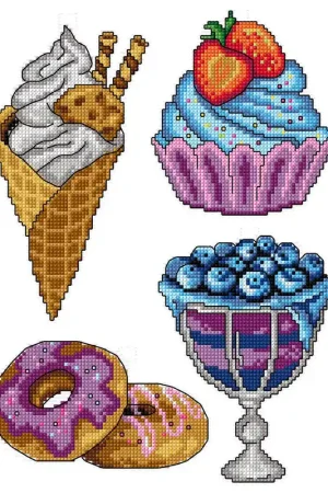Sweets 148CS Counted Cross-Stitch Kit Order Now