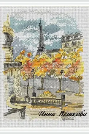 Paris, Paris! - PDF Cross Stitch Pattern Seasonal Sale