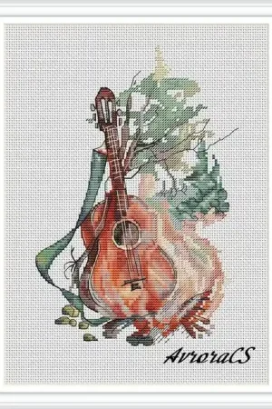 Best Price Music Of The Fire - PDF Cross Stitch Pattern