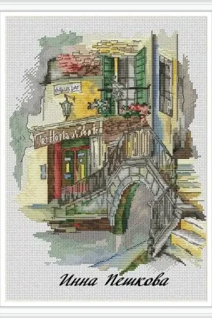 Bridges Of Venice - PDF Cross Stitch Pattern Premium