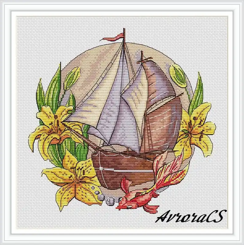 Order Now Wind Of Purity - PDF Cross Stitch Pattern